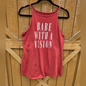 Sleeveless Graphic Top